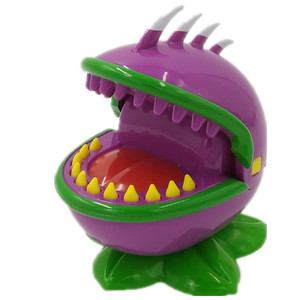 植物大战僵尸单个按牙咬手指的大嘴花食人花儿童亲子整蛊玩具