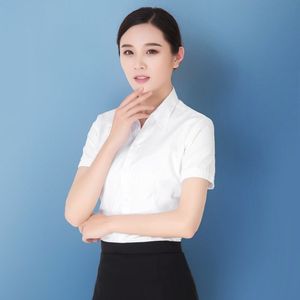 2017夏装新款女装职业衬衫女韩版短袖OL衬衣