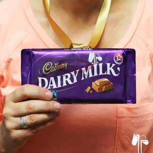 包邮进口cadbury吉百利dairy milk牛奶榛子巧克力200g零食糖果