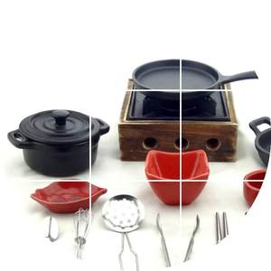 小小世界厨房玩具厨具真煮做饭迷你日本食玩过