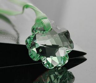 批奥地利施华水晶1055818 1054588绿色四叶草项链坠摆件挂件 多色