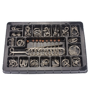 三角之恋九九归一手工智力扣环环相扣解九连环金属益智玩具男人