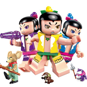 兼容 span class=h>乐高 /span> span class=h>启蒙 /span>金刚葫芦娃