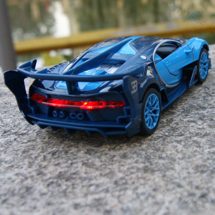 布加迪 潛龍 vgt 變色龍 1:32 概念 超跑合金汽車模型 玩具車聲光