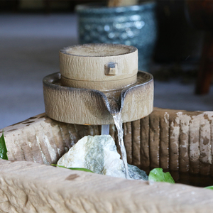 风水轮石磨配件图片