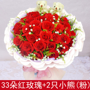 长沙情人节生日鲜花长沙花店长沙送花岳麓区芙