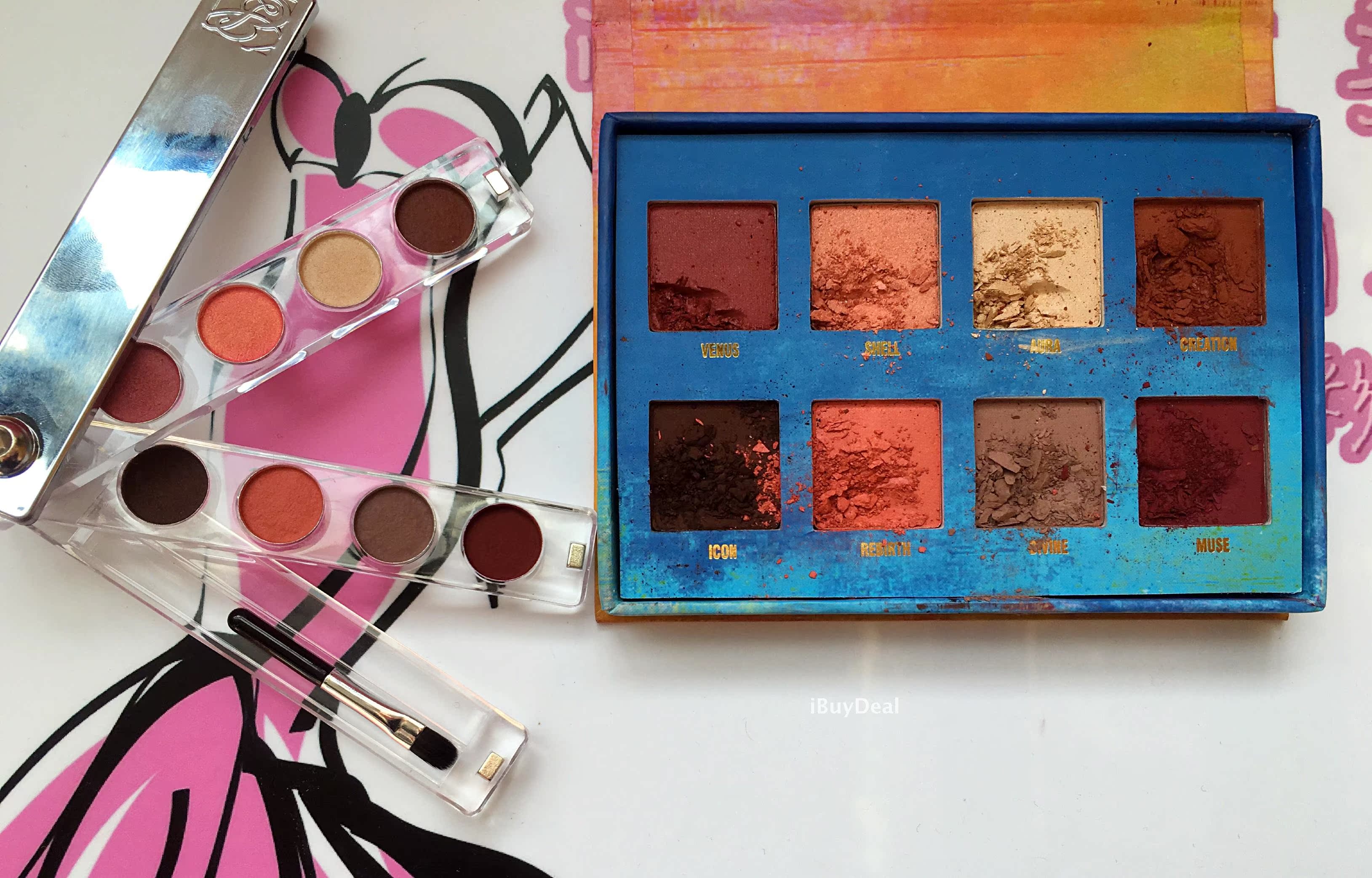 【分装压盘】lime crime/独角兽 venus i 古典8色芳华绝代眼影盘