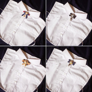 假领子小清新图片