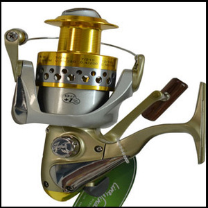 狼王 金狼1000-4000前卸力纺车轮10轴鱼线轮渔线轮 鱼轮渔具垂钓