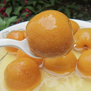 云书家罐头食品 糖水李子罐头750克玻璃大瓶水果罐头6瓶多省包邮