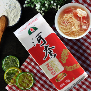 内蒙古河套牌龙须面 挂面面条 细面条 500g
