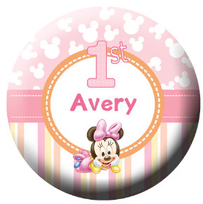 新品米妮宝宝周岁满月 span class=h>生日 /span>派对庆典创意小礼物