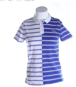 李宁女短袖t恤女装2016夏款运动T恤针织开衫