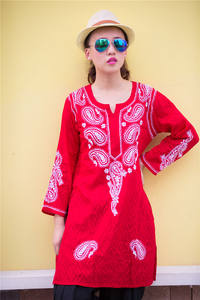 印度进口纯棉长袖纯手工刺绣民族风瑜伽服禅修