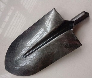 树方头农用小消防锹铁锹铁锨锰钢木尖锹