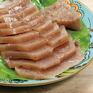 老驴头五香驴肉焖子新鲜300g真空熟食袋装即食河北保定特产肉焖子