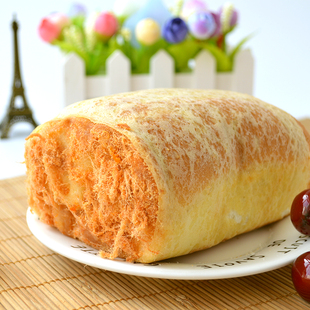 乐麦鸡蛋肉松面包早餐办公室零食烘焙夹心小面包袋1200g整箱包邮