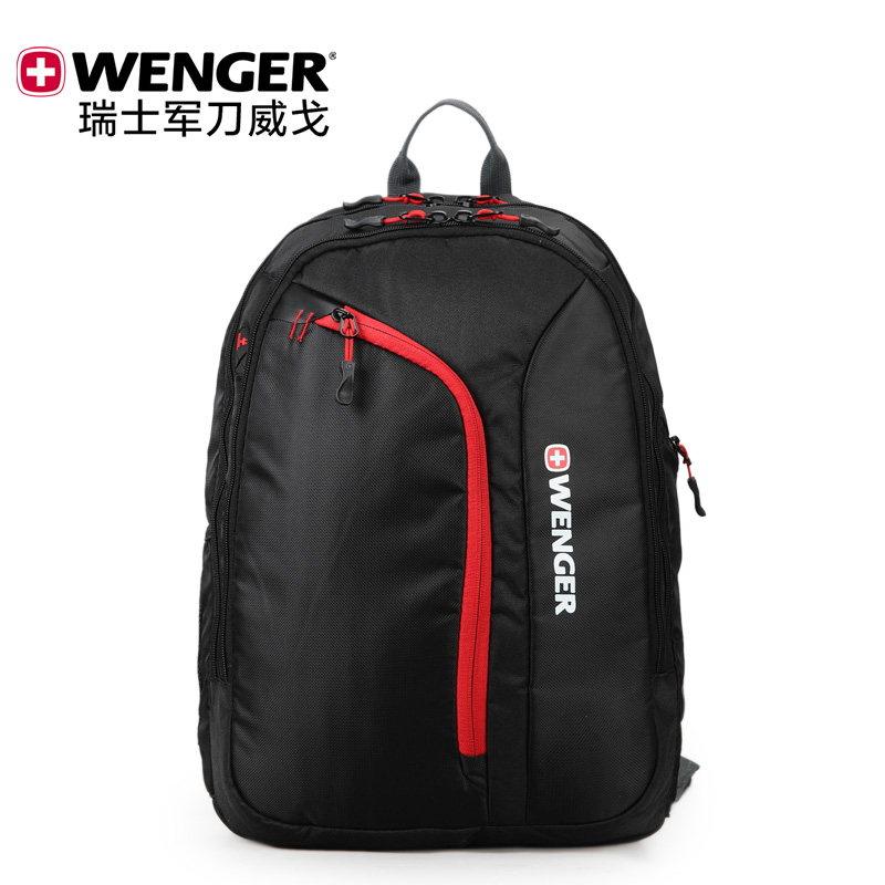 Wenger/威戈黑色双肩包男时尚多色旅行背包【SAB50215109048】