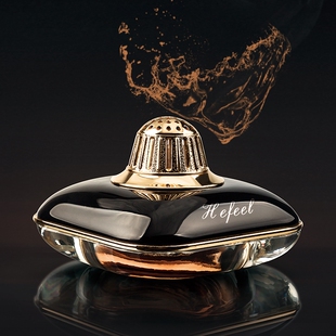 埃迪香水摆件汽车载创意金属座式香水车用车内栀子香除异味车饰品