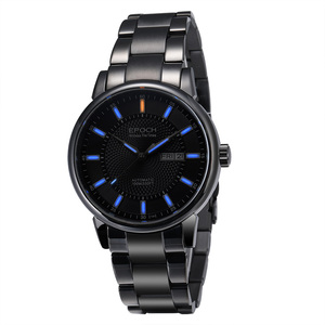 epoch艾保克 夜光手表全自动机械男表氚气自发光h3防水镂空腕表