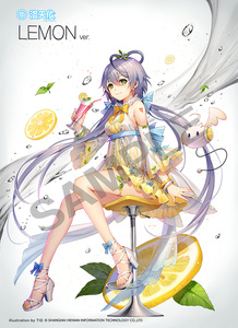 gsc v家  span class=h>vocaloid /span> 洛天依 lemon 柠檬 1/8  