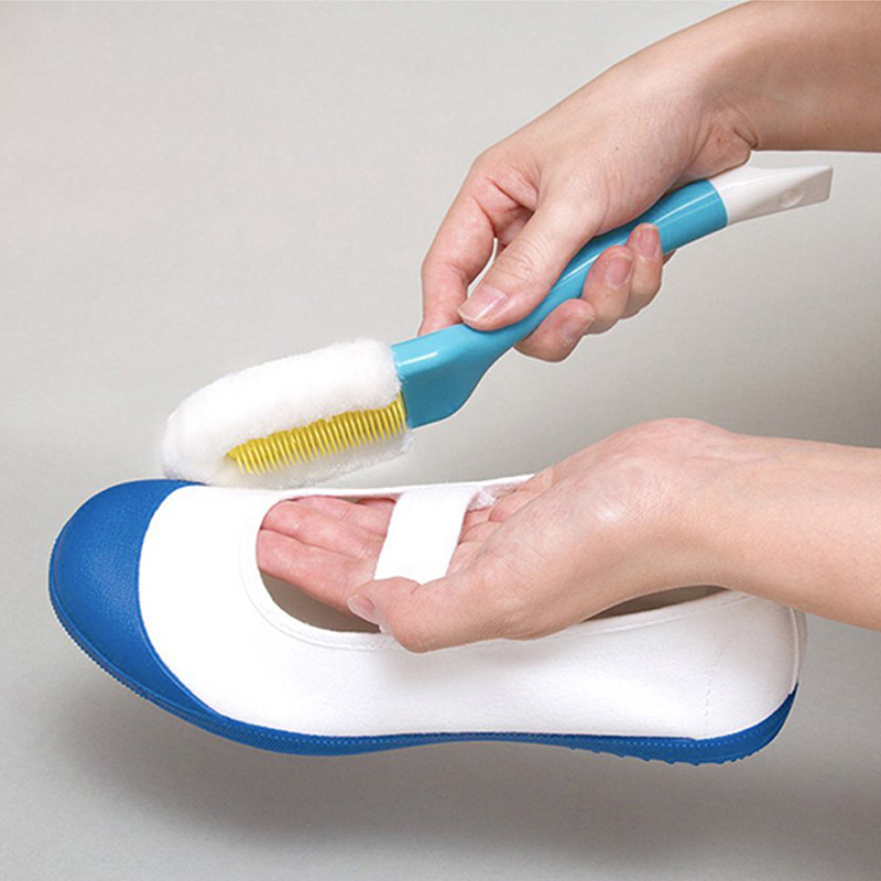 日本LEC刷鞋刷子软毛鞋刷清洁多功能家用起泡鞋刷擦鞋洗鞋专用刷