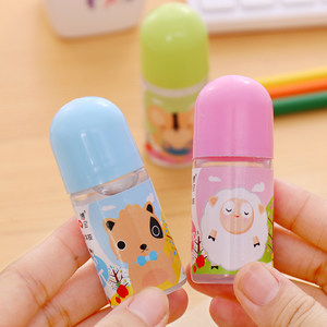 可爱卡通液体迷你胶水38ml学生胶水手工液体胶 透明液体胶水文具