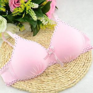 蝴蝶结少女 span class=h>文胸 /span>内衣学生发育期 高中生无钢圈16