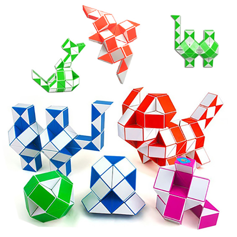 百变魔王魔尺24 36 48 72 96 108段魔尺长条变形魔方儿童益智玩具