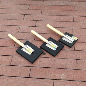 瓷砖地板拍板 地砖拍打板 橡胶 span class=h>锤 /span> 敲打板 平铺