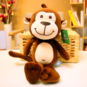 正版柔软多爱跳跳猴 span class=h>毛绒 /span>玩具软体 span class=h