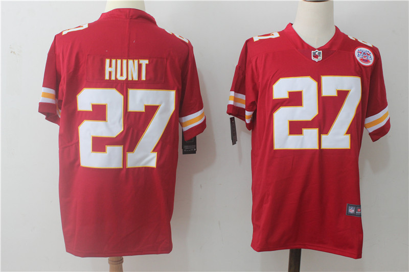 NFL球衣 堪萨斯城酋长\nKansas City Chiefs 27# Kareem Hunt 球服