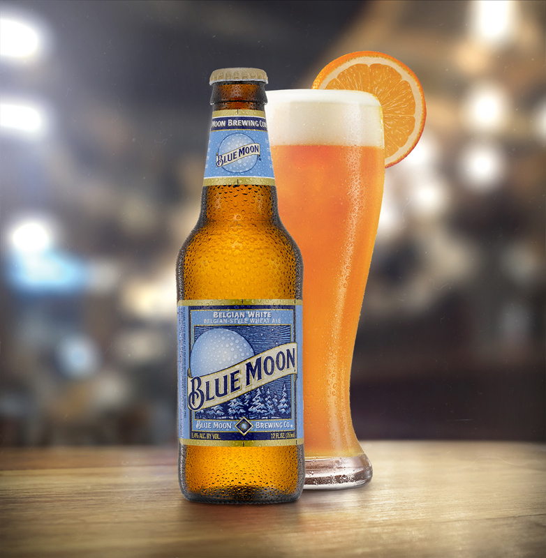 未经过滤原浆入口 美国原装进口精酿 蓝月啤酒 blue moon 355ml*1