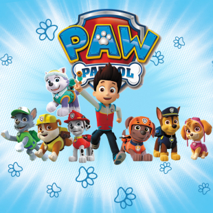 狗狗巡逻队墙贴小狗汪汪队立大功宠物狗儿童装饰画防水贴纸可移除