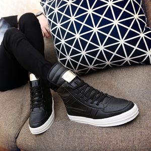 gd长舌头高帮鞋男发型师高腰板鞋hiphop男神夜场dj歌手鞋男朋克风