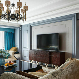 欧式床头硬包背景墙图片