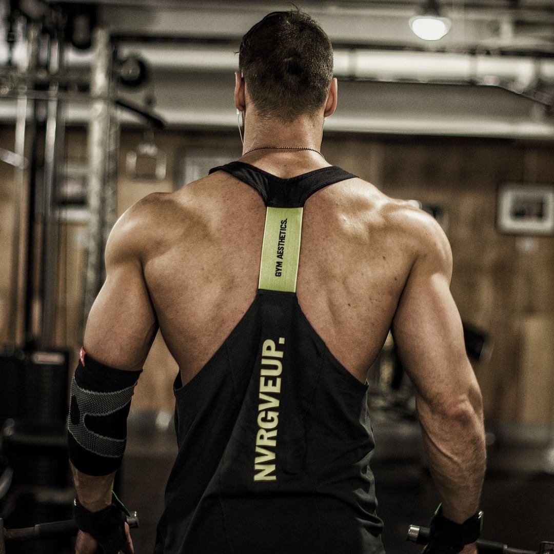 肌肉兄弟背心 男夏季运动速干篮球训练服青年漏背宽松工字健身衣