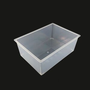塑料透明方形 span class=h>水槽 /span> 实验室专用 生物化学教学
