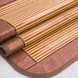 碳化的竹凉席图片