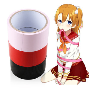 sm静电胶带捆绑刑具女用捆绳束缚手铐调教高潮情趣性用品激情玩具