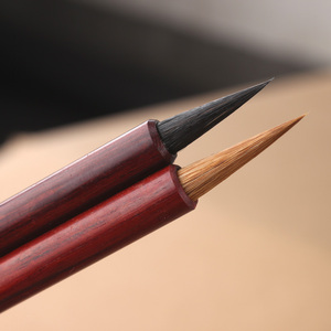 紫毫毛笔兼毫毛笔图片