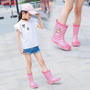 class=h>雨靴 /span>防滑公主小孩水鞋学生中大童胶鞋女