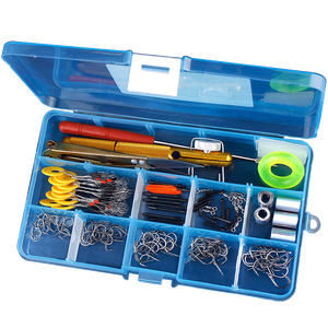 鱼钩鱼线绑好套装全套伊势尼散装进口渔具鱼具钓鱼用品组合配件盒