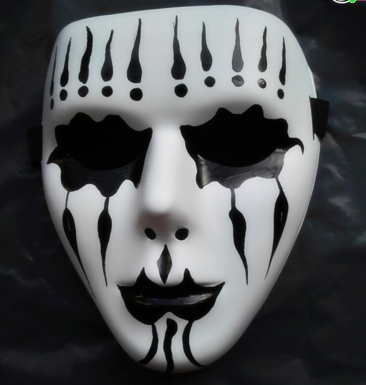 万圣节手绘面具 恐怖面具 吓人面具 鬼面具 僵尸面具男女表演面具