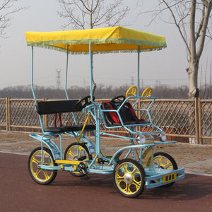 双人观光车图片