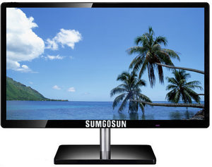 19英寸小型电视机监控电脑电视两用显示器挂