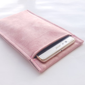 iphone xs max保护套绒布手机袋 苹果xs max手机套防刮手机包全包