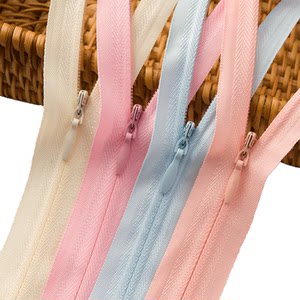 3号隐形 span class=h>拉链 /span>配件抱枕婚纱连衣裙黑白色长裙子