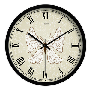 欧式罗马数字挂钟图片