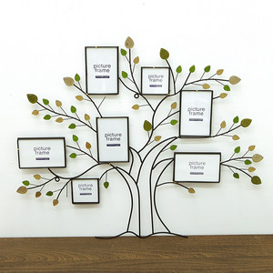 欧式卧室照片墙图片